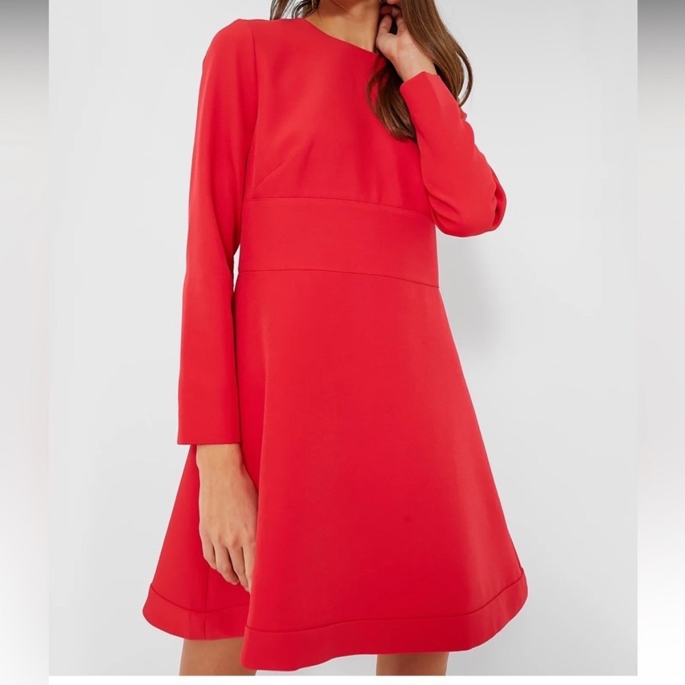 Tuckernuck Red Long Sleeve Dress